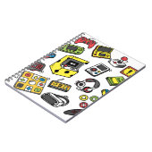 Carnet Jeu vidéo, jeu de doodles (Côté gauche)