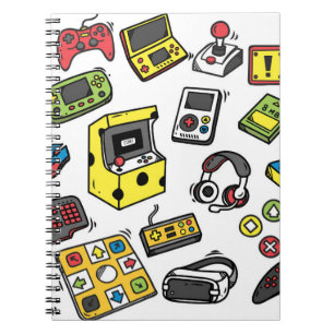 Carnet Jeu vidéo, jeu de doodles