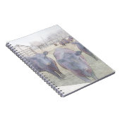 Carnet Jeune Angus noir curieux (Côté Droit)