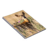 Carnet Jeune chevreuil dans une prairie (Côté Droit)