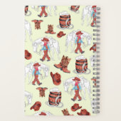 Carnet Jeune Cowboy et Cheval (Verso)