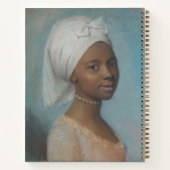 Carnet Jeune femme noire (Dos)