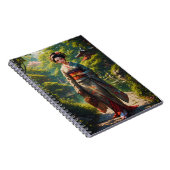Carnet Jeune fille du jardin vert (Côté Droit)