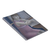 Carnet Jeune fille lisant 2008 (Côté Droit)