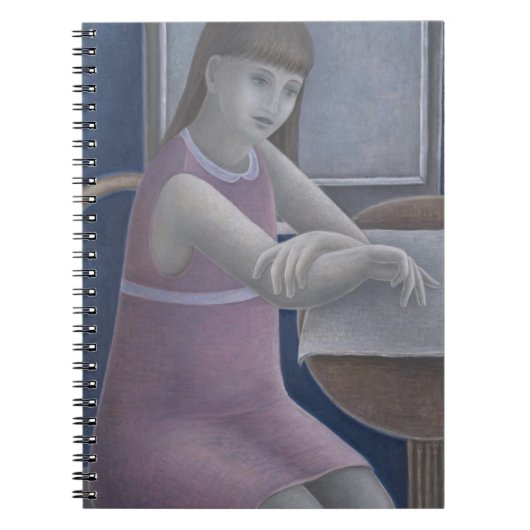 Carnet Jeune fille lisant 2008 (Devant)