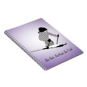 Carnet Jeune fille skieuse (Côté Droit)