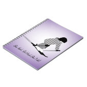 Carnet Jeune fille skieuse (Côté gauche)