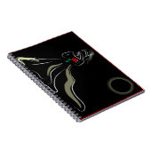 Carnet Jeune mariée foncée (Côté Droit)