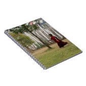 Carnet Jeune moine et drapeaux de prière (Côté Droit)