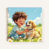 Carnet Jeux de chiots (Devant)