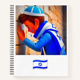 CARNET JEWISH BOY WEEPING ET PRAYING