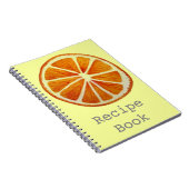 Carnet Jicy Orange (Côté Droit)