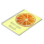 Carnet Jicy Orange (Côté gauche)