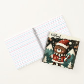 Carnet Jingle Bear – La Parade de la forêt du Père Noël (Intérieur)