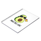 Carnet Jingle Bell Guac Drôle Pun Avocat  (Côté gauche)