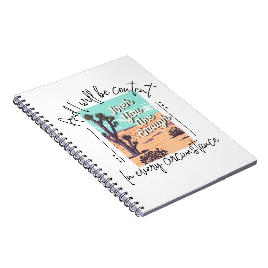 Carnet Jireh, Tu es assez, Philippiens 4:11-13 (Côté Droit)