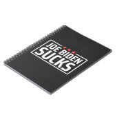 Carnet joe Biden Sucks (Côté gauche)