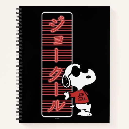 Carnet Joe Cool Japonais Lumières (Devant)