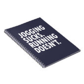 Carnet Jogging Sucks. Courir ne marche pas. (Côté Droit)