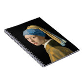Carnet Johannes Vermeer - Fille avec une oreille perle (Côté Droit)