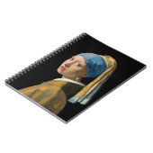 Carnet Johannes Vermeer - Fille avec une oreille perle (Côté gauche)