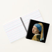 Carnet Johannes Vermeer - Fille avec une oreille perle (Intérieur)