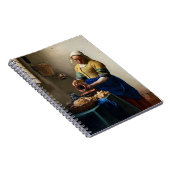 Carnet Johannes Vermeer - La Milkmaid (Côté Droit)