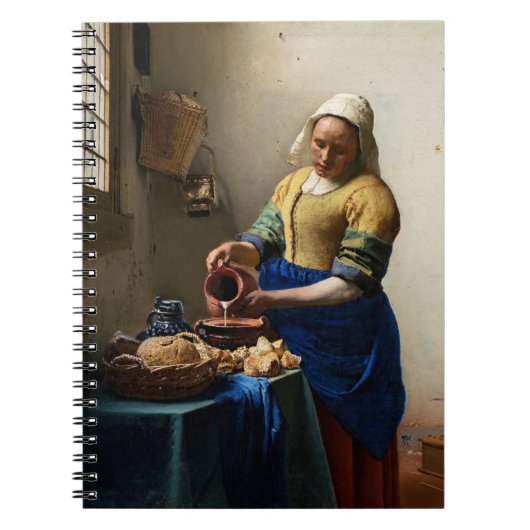 Carnet Johannes Vermeer - La Milkmaid (Devant)