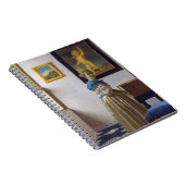 Carnet Johannes Vermeer - Lady debout dans une virginale (Côté Droit)