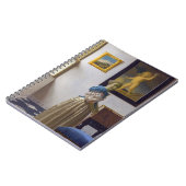 Carnet Johannes Vermeer - Lady debout dans une virginale (Côté gauche)