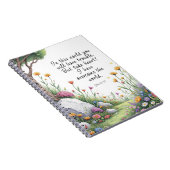 Carnet John 16:33 Poster de l'image du couplet de la Bibl (Côté Droit)