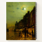 Carnet John Atkinson Grimshaw Quais de Glasgow (Dos)