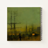 Carnet John Atkinson Grimshaw Quais de Glasgow (Dos)