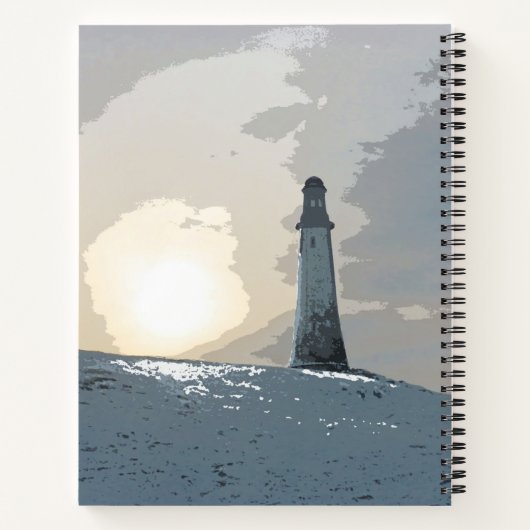 Carnet John Barrow, Hoad Monument, Ulverston, phare (Dos)
