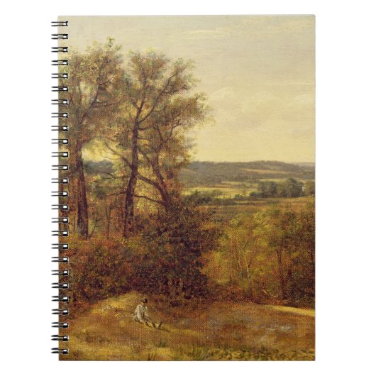 Carnet John Constable | Dedham Vale, c.1802 (huile sur le (Devant)