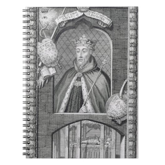 Carnet John de décharné, duc de Lancaster (1340-99) après (Devant)
