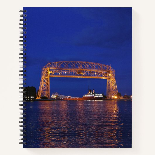 Carnet John G. Munson & Duluth Aerial Lift Bridge (Devant)