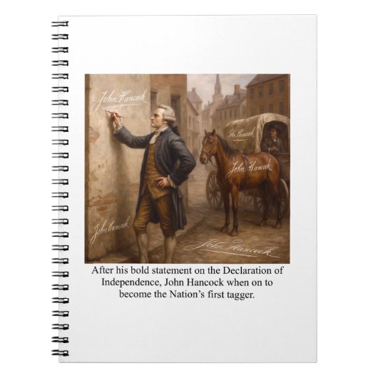 Carnet John Hancock Tagger (Devant)