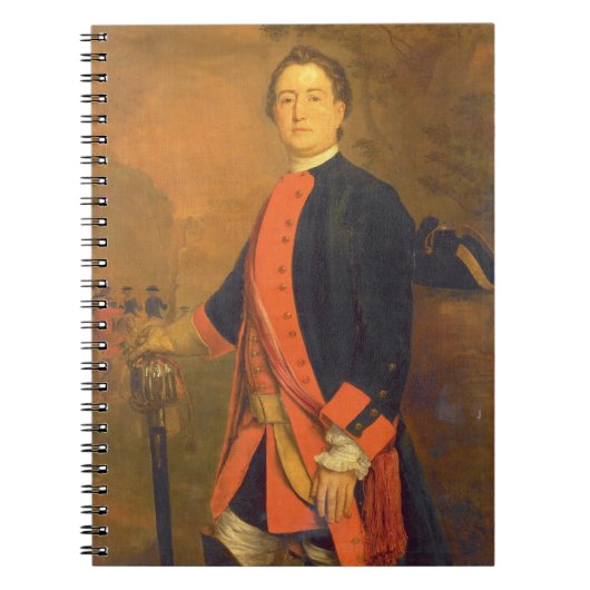 Carnet John long Bateman Esq., capitaine dans colonel (Devant)