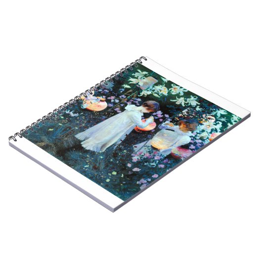 Carnet John Singer Sargent Carnation Lily Lily Rose (Côté gauche)