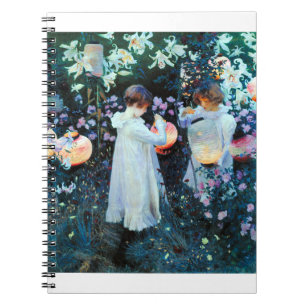 Carnet John Singer Sargent Carnation Lily Lily Rose