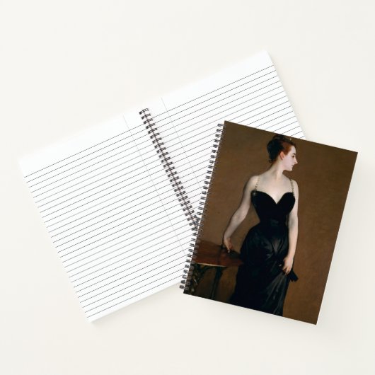 Carnet John Singer Sargent Madame X Classic Portrait (Intérieur)