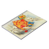 Carnet John Tenniel | Le lapin blanc (Côté gauche)