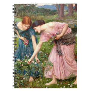 Carnet John William Waterhouse Gather Ye Rosebuds