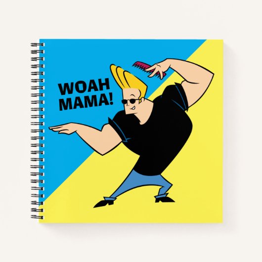 Carnet Johnny Bravo Coiffure (Devant)