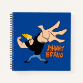 Carnet Johnny Bravo Pose Iconique (Devant)