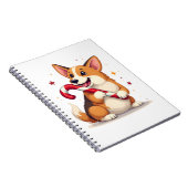 Carnet Joie de Corgi Canne à Sucre (Côté Droit)