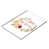 Carnet Joie de Vivre (Côté gauche)