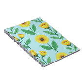 Carnet Joie Fantaisiste en Fleur  (Côté Droit)