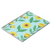 Carnet Joie Fantaisiste en Fleur  (Côté gauche)